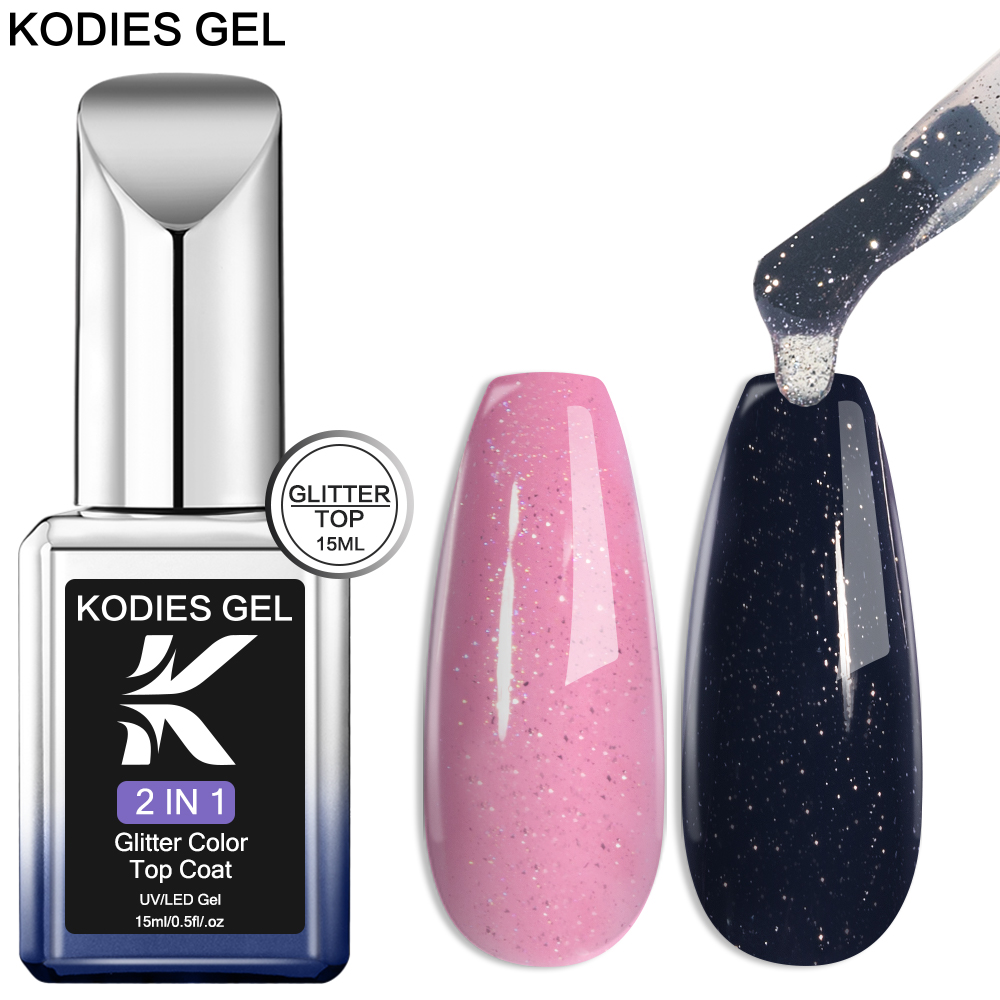 KODIES GEL Starlight Top Coat  - Nail Art Chrome บทวิจารณ์และราคา
