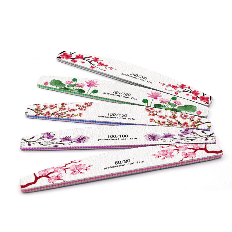50 ชิ้น 80-240 กรวด Half Moon  - Nail Art Maroon บทวิจารณ์และราคา