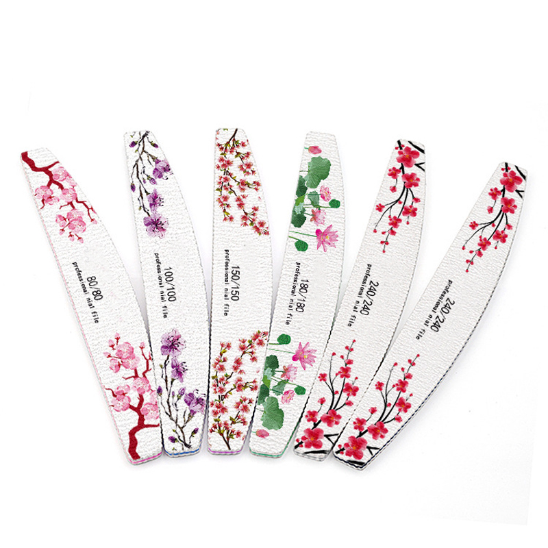 50 ชิ้น 80-240 กรวด Half Moon  - Nail Art Maroon บทวิจารณ์และราคา