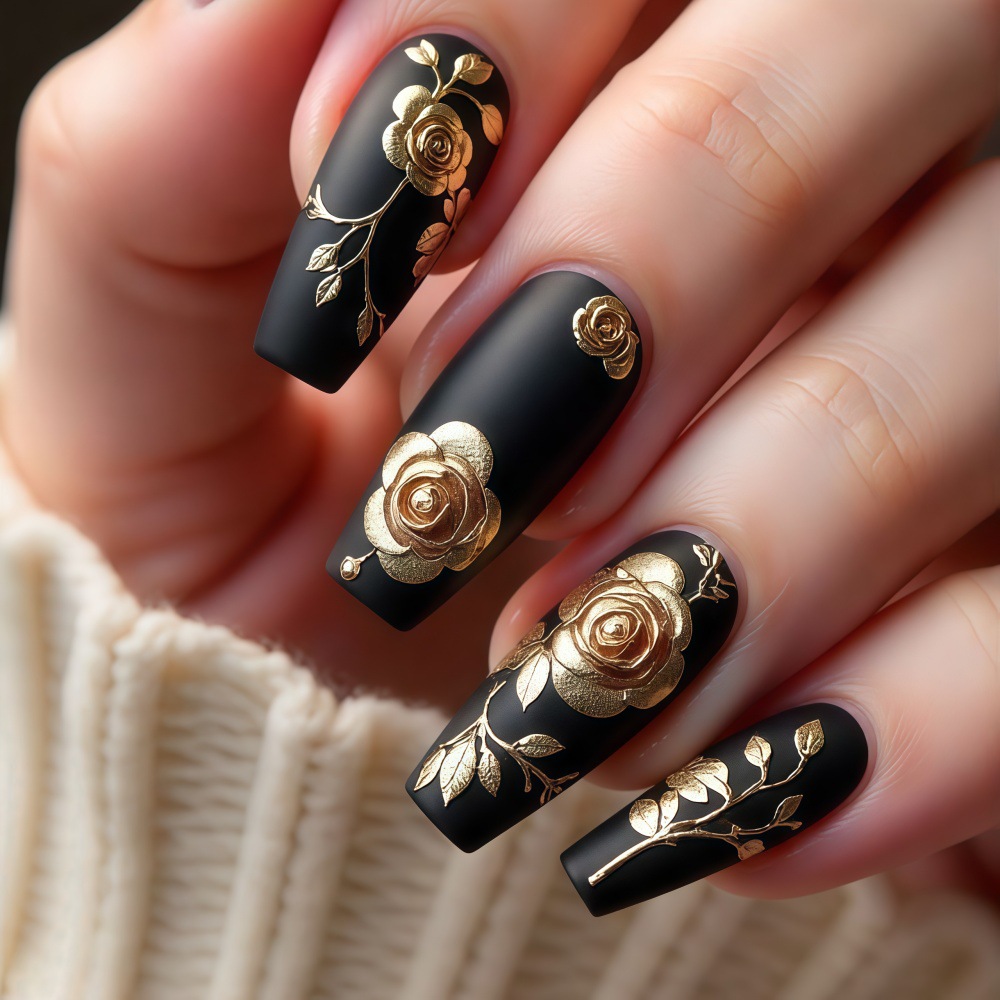 เล็บปลอม 3 มิติ สำหรับผู้หญิง  - Press On Nail Set บทวิจารณ์และราคา