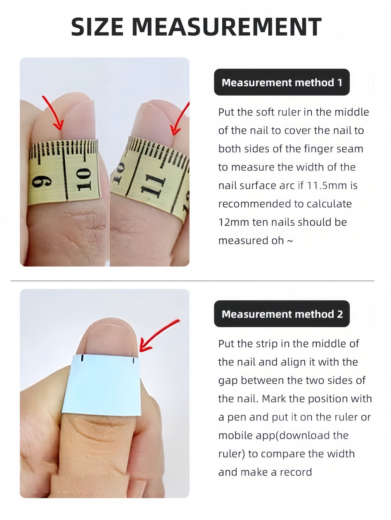 ชุดเล็บปลอมทรงอัลมอนด์ 10 ชิ้น - Press On Nail Set บทวิจารณ์และราคา