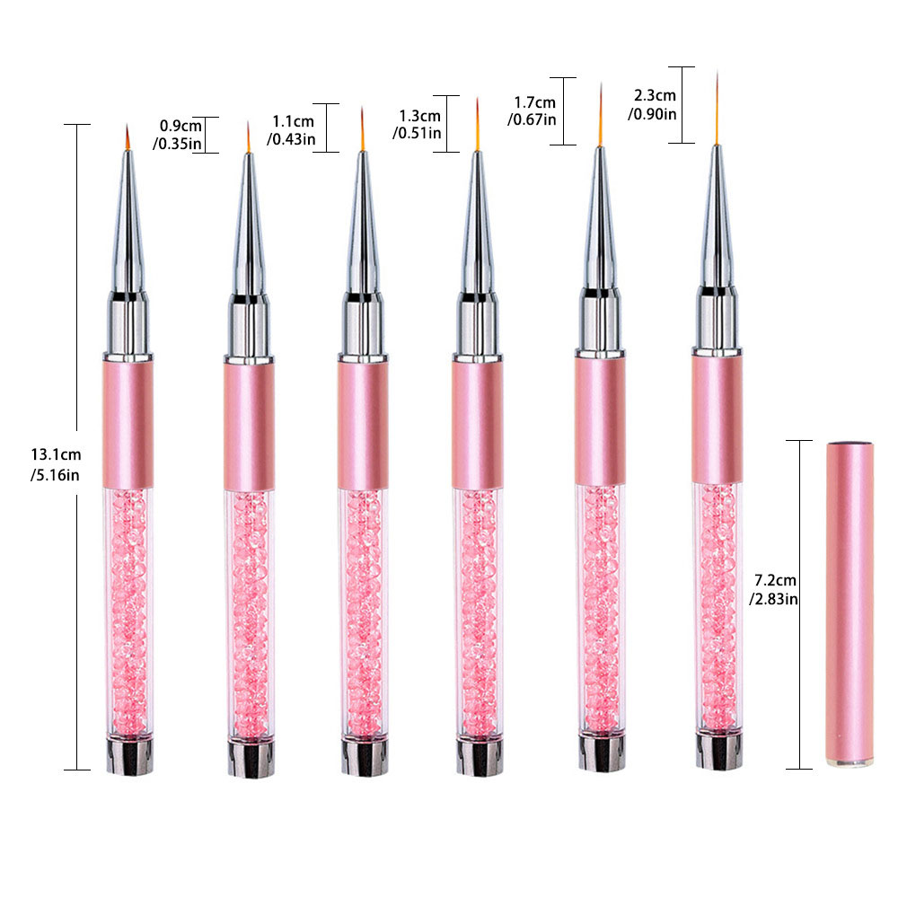 ชุดปากกาเพ้นท์เล็บอะคริลิคลายเ - Nail Art Sch บทวิจารณ์และราคา