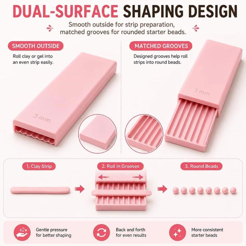 ชุดลูกกลิ้งลูกปัดตกแต่งเล็บ 4  - Nail Art Jelly บทวิจารณ์และราคา