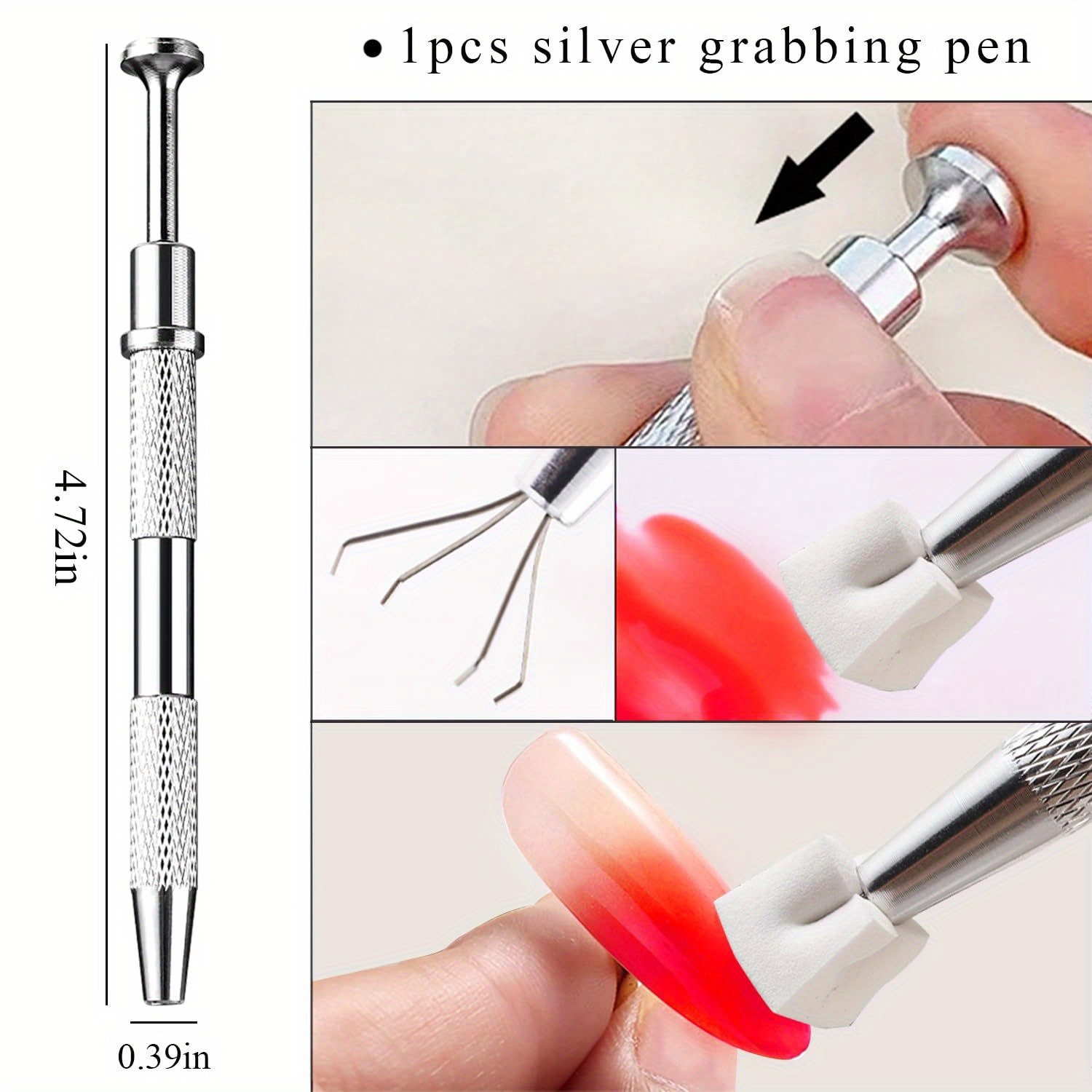 1/50/100Pcs สแควร์เล็บฟองน้ําช - Nail Art Sch บทวิจารณ์และราคา