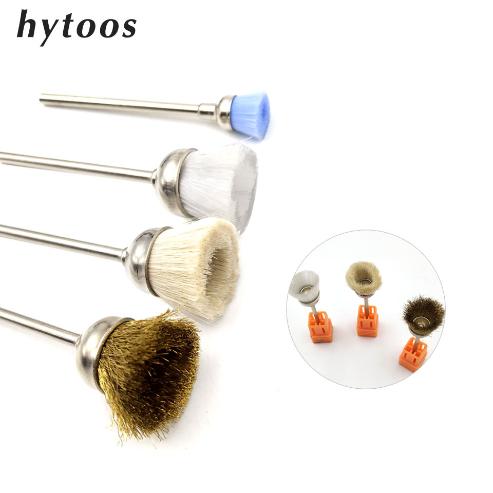 HYTOOS 1PCS เจาะเล็บ Bits ทองแ - Nail Art Sch บทวิจารณ์และราคา