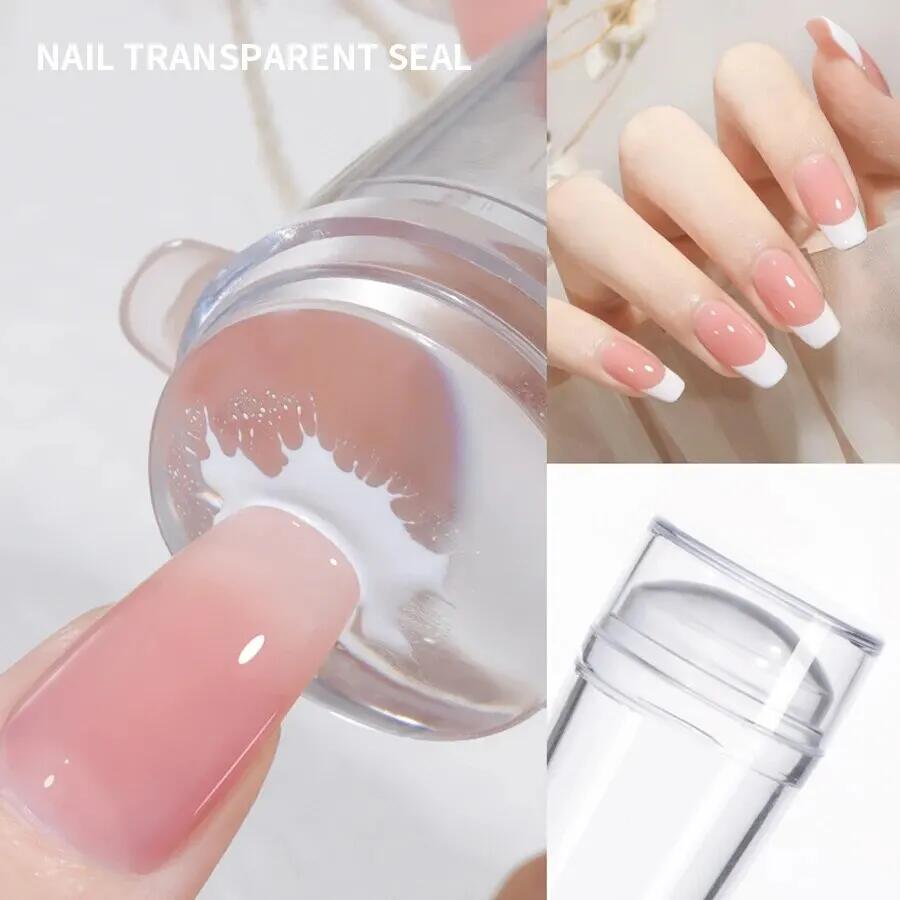 แผ่นปั๊มเล็บ Pure Clear Jelly  - Nail Art Jelly บทวิจารณ์และราคา