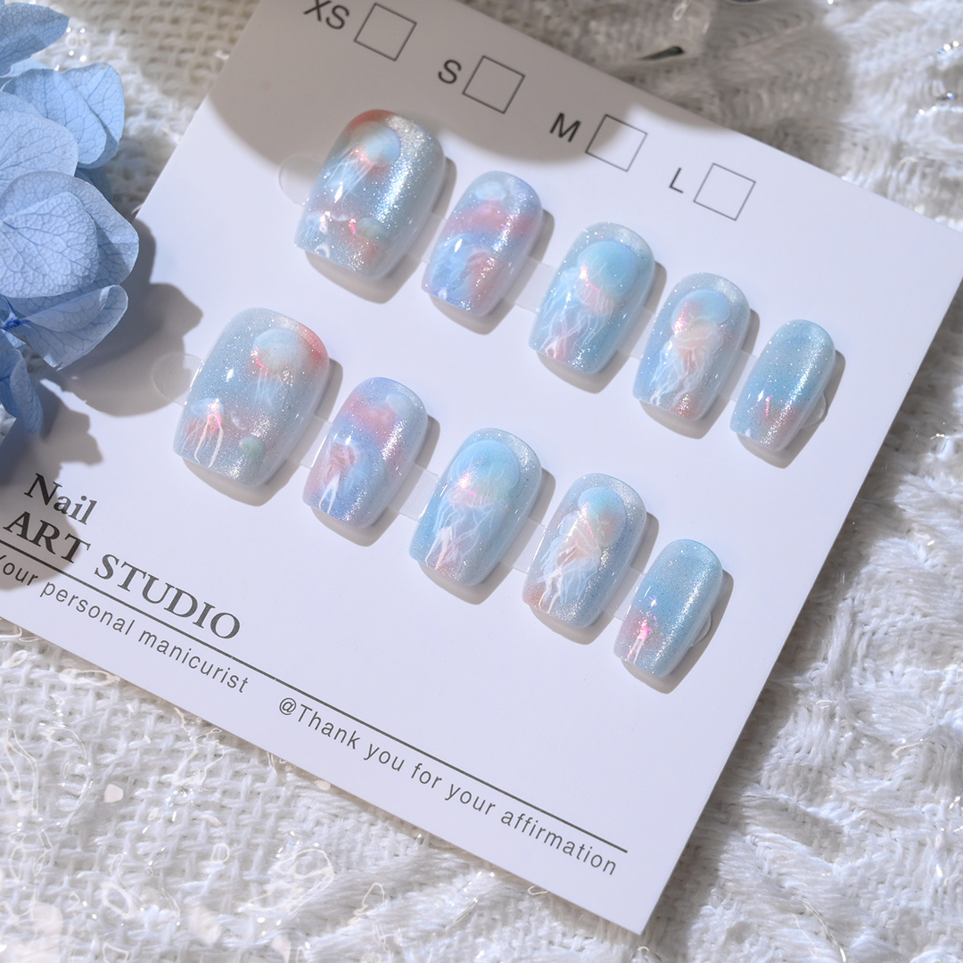 10 ชิ้นผู้หญิงสี Dreamy แมงกะพ - Nail Art Cat Eye บทวิจารณ์และราคา