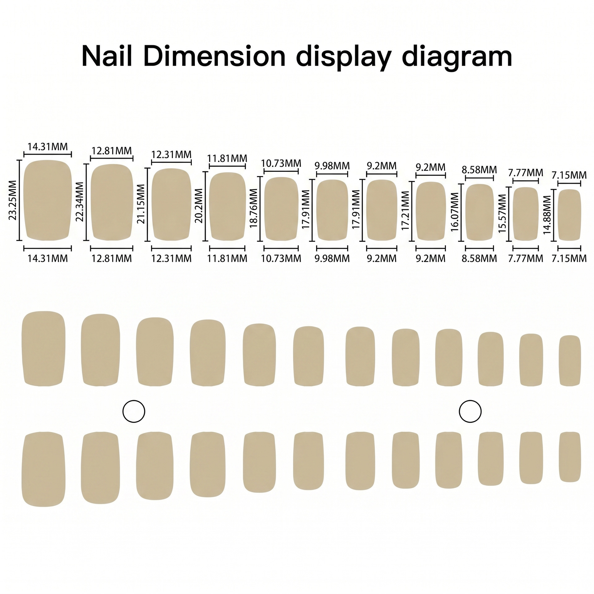 96 ชิ้น/ชุด เล็บปลอมไล่เฉดสี ด - Nail Art Cat Eye บทวิจารณ์และราคา