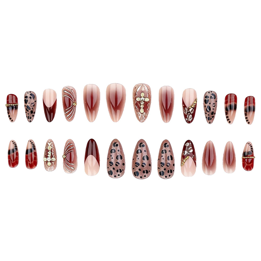 เล็บปลอมขนาดกลางสำหรับผู้หญิง  - Press On Nail Set บทวิจารณ์และราคา