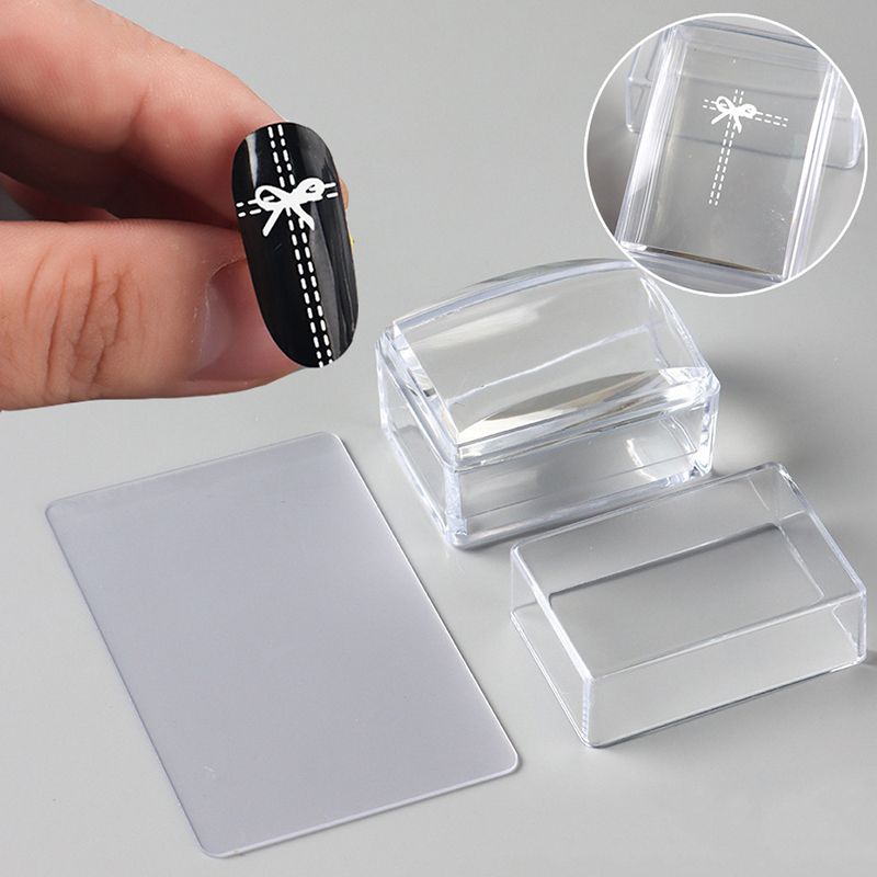 เครื่องปั๊มลายเล็บแบบใส รูปทรง - Nail Art Jelly บทวิจารณ์และราคา