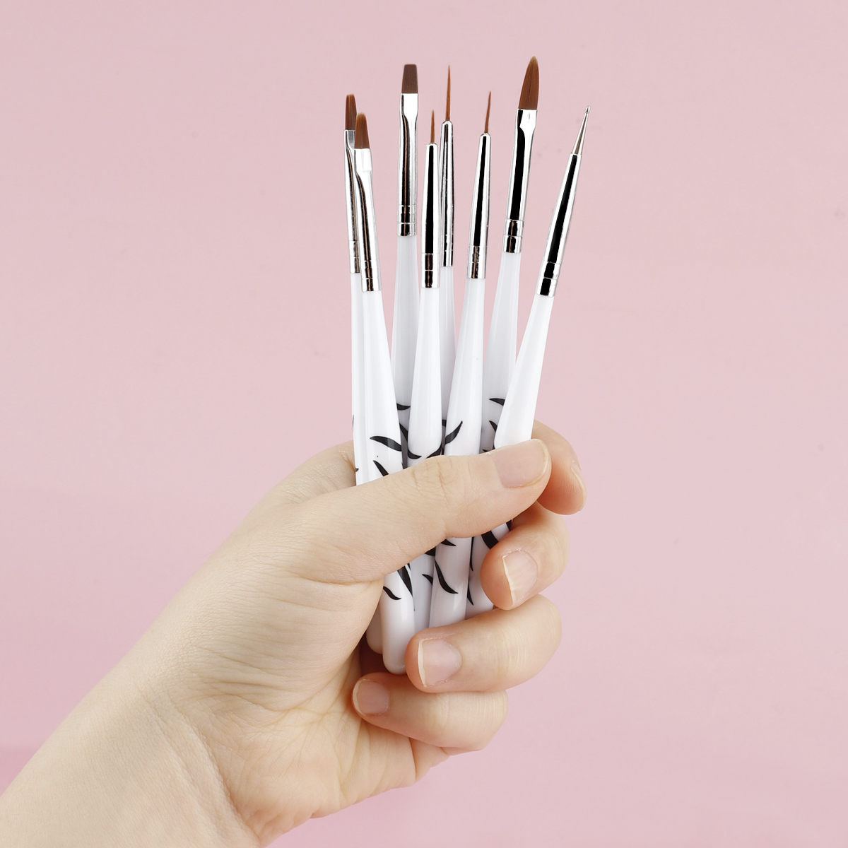 ชุดแปรงทำเล็บลายม้าลาย สำหรับต - Nail Art Zebra Design บทวิจารณ์และราคา