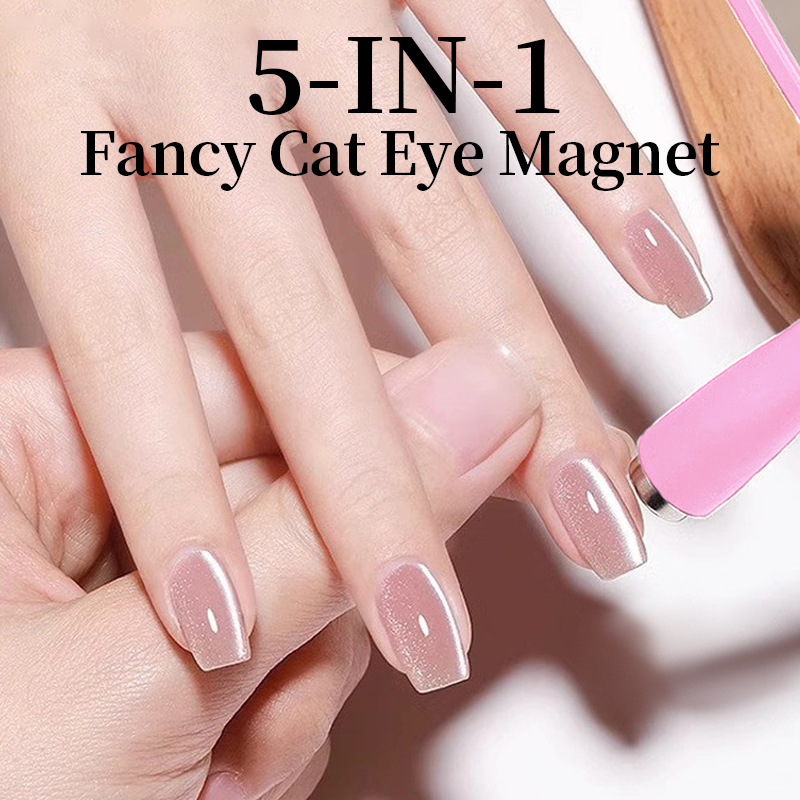 แม่เหล็กทำเล็บ 5 in 1 ลายตาแมว - Nail Art Maroon บทวิจารณ์และราคา