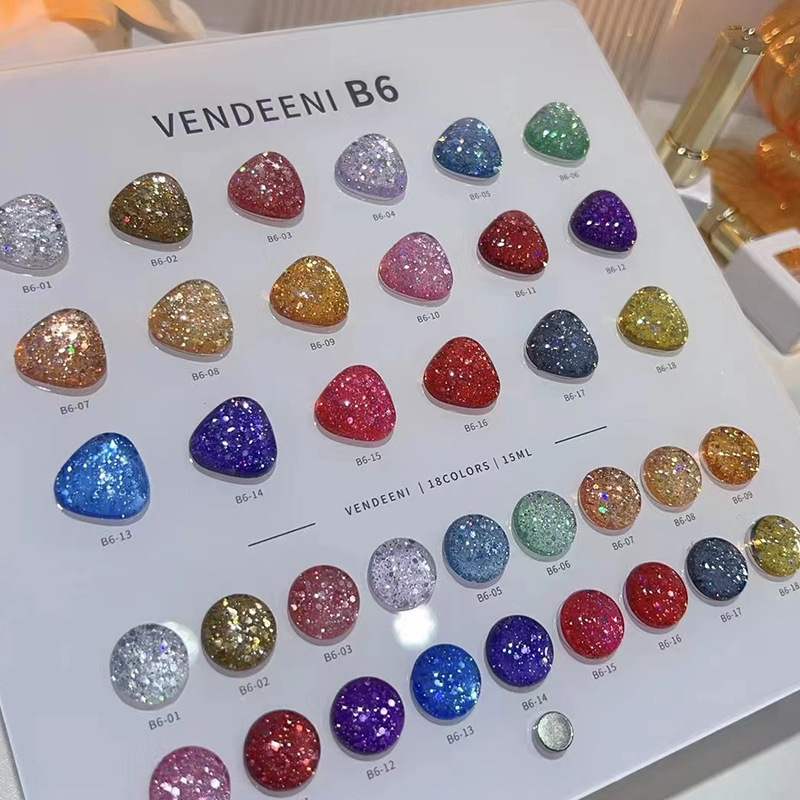 VENDEENI ชุดเจลทาเล็บแบบตาแมว  - Nail Art Cat Eye บทวิจารณ์และราคา