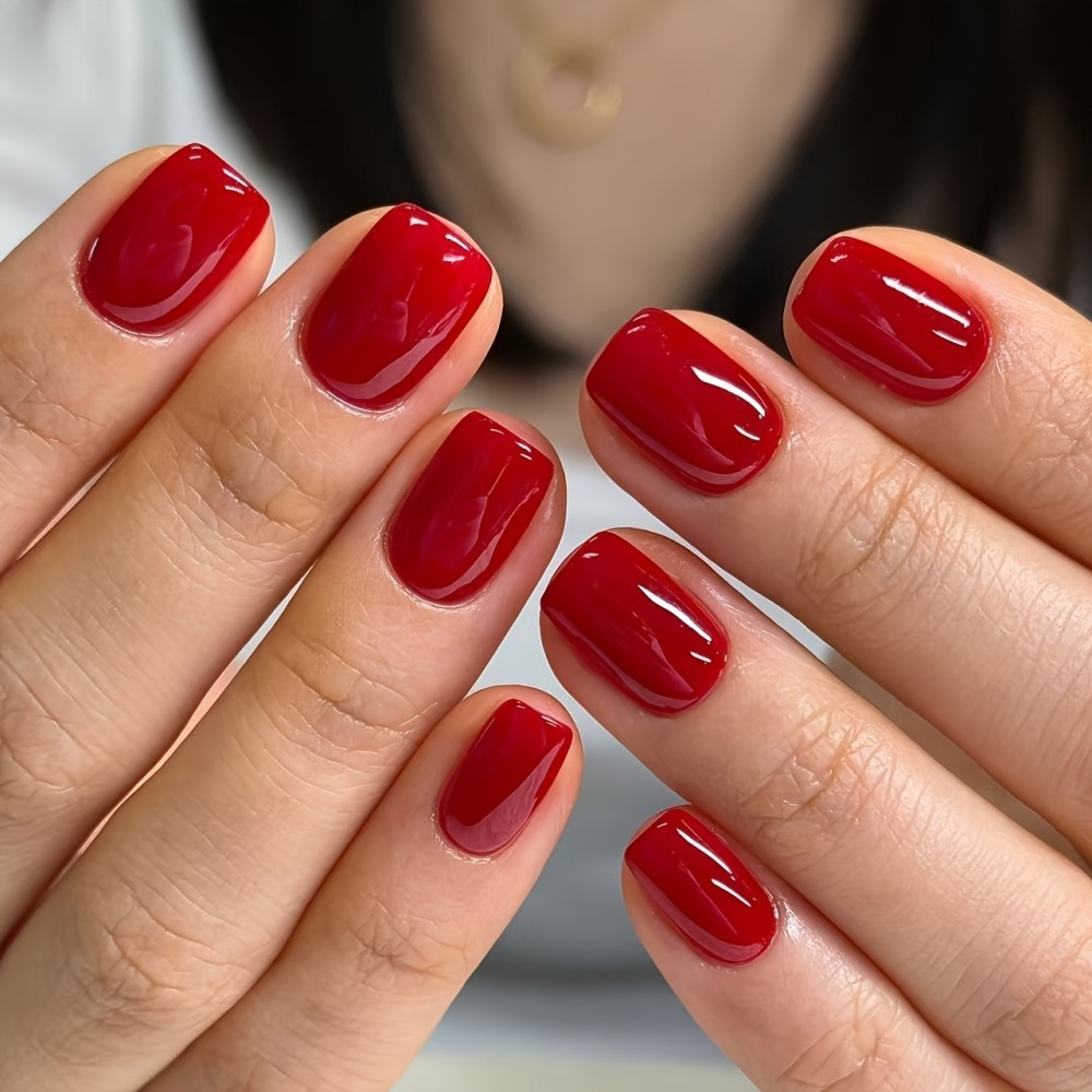 เล็บปลอมสีขาวนม 24 ชิ้น แบบกดต - Press On Nail Set บทวิจารณ์และราคา