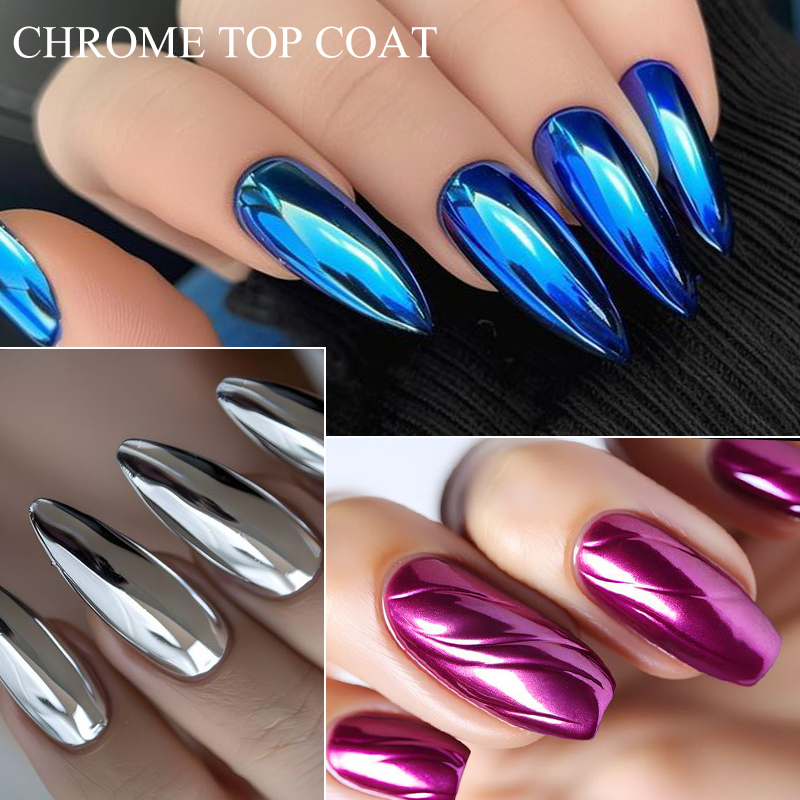 เจลเคลือบเงาโครเมี่ยม 7 มล. สำ - Nail Art Chrome บทวิจารณ์และราคา